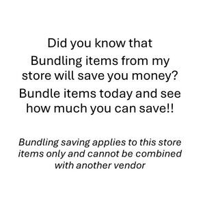 Bundle and Save!!